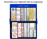  WhiteCoat Clipboard® - Blue Edición médica